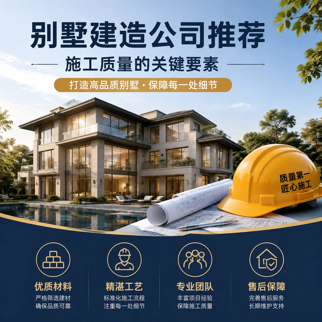 别墅建造公司推荐: 凯里 施工质量的关键要素