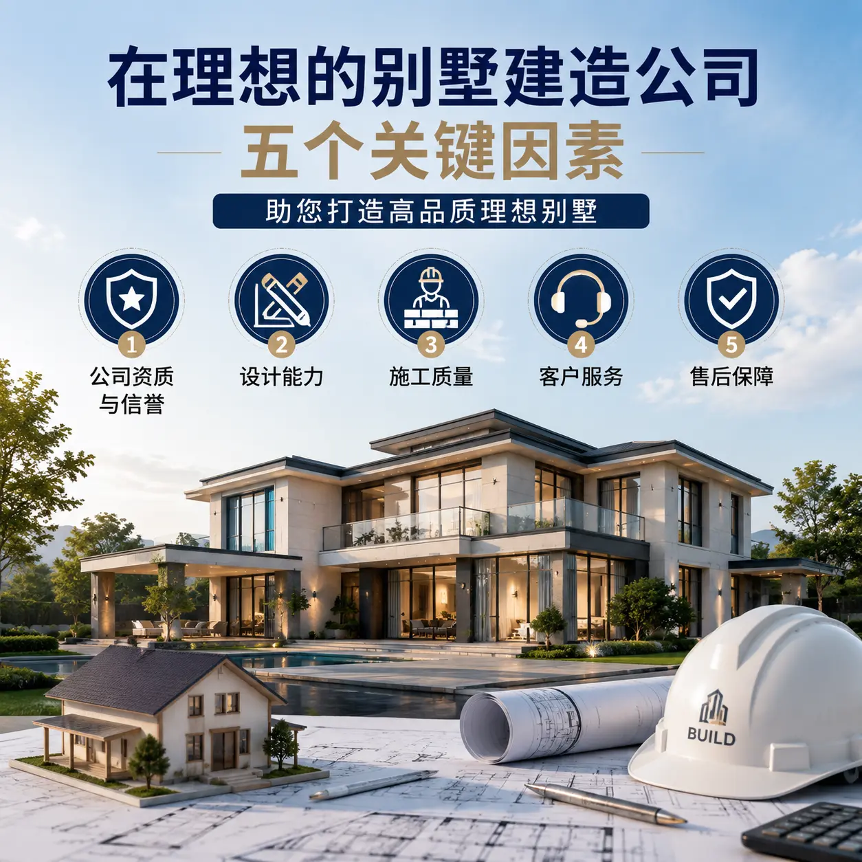 在 凯里 找到理想别墅建造公司的五个关键因素