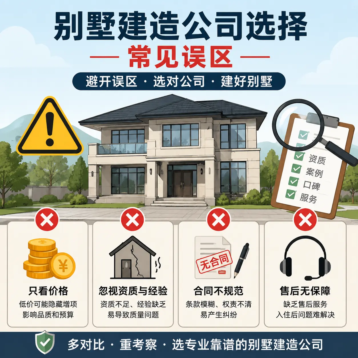 凯里 别墅建造公司推荐:了解市场行情与服务内容