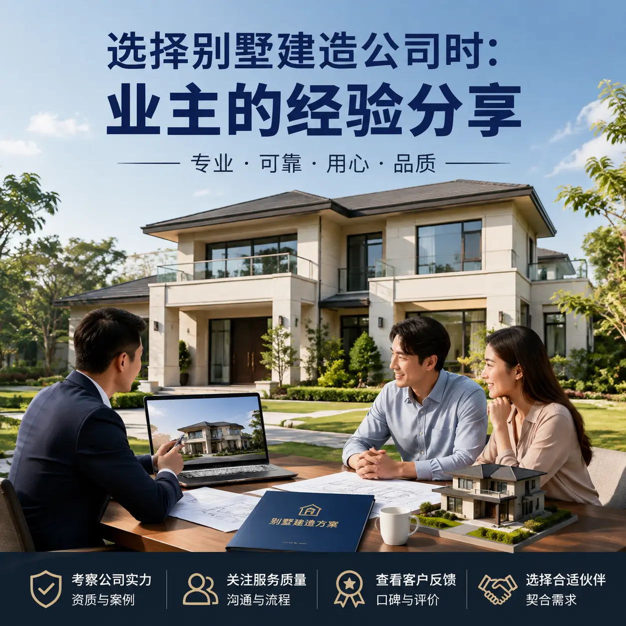 选择别墅建造公司时: 凯里 业主的经验分享