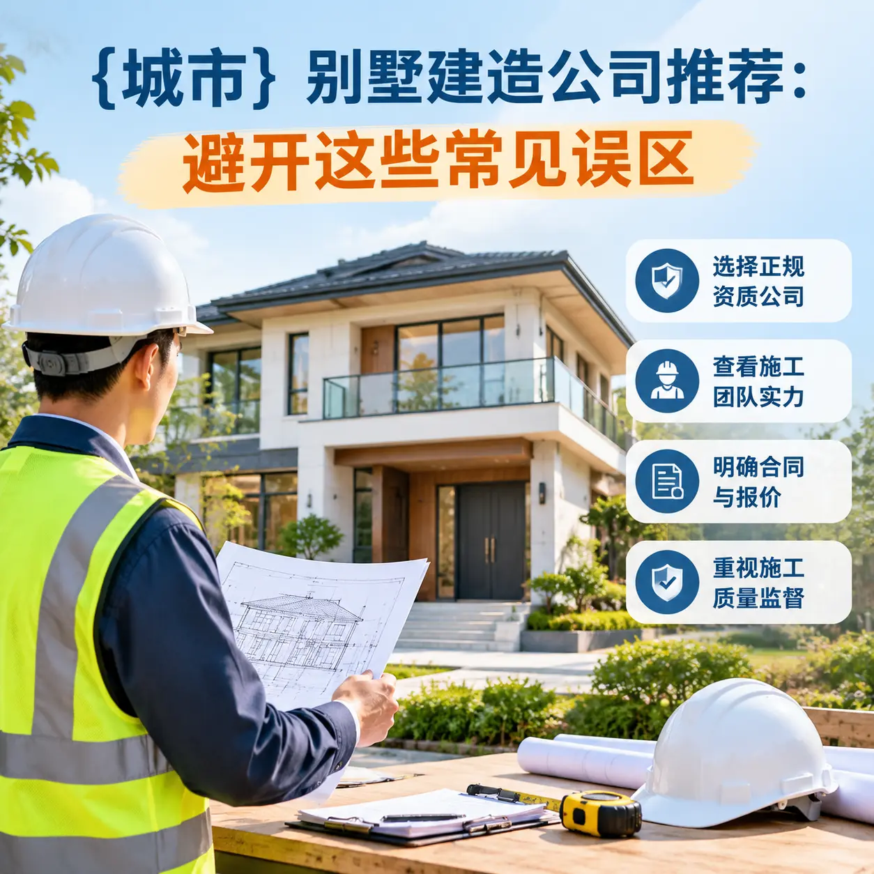 凯里 别墅建造公司推荐:避开这些常见误区