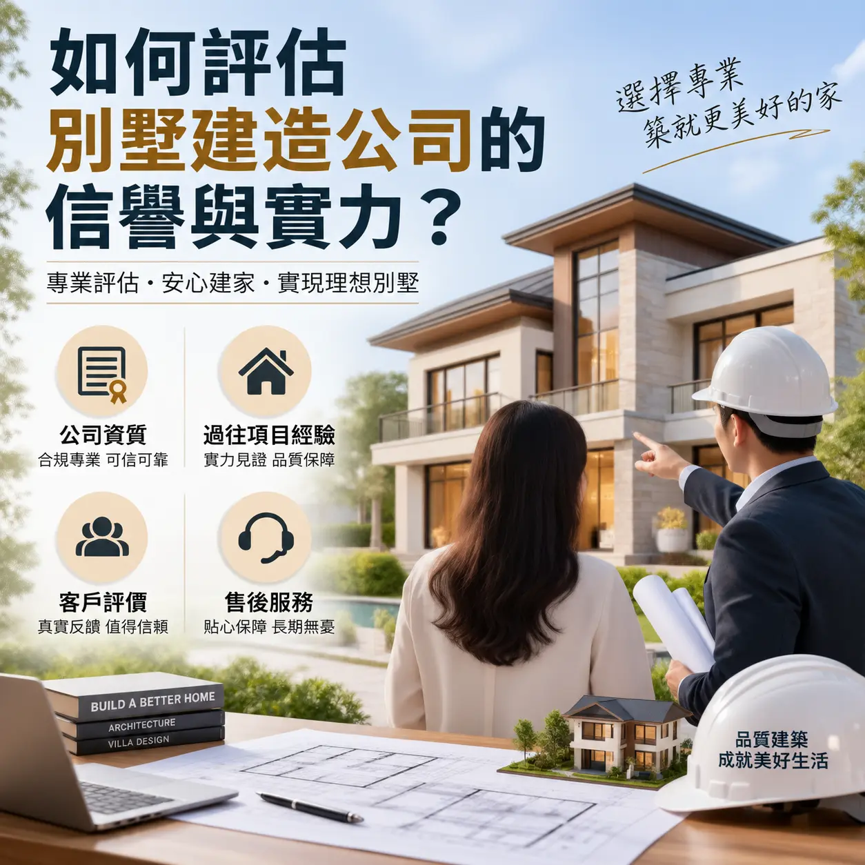 如何评估 凯里 别墅建造公司的信誉与实力？
