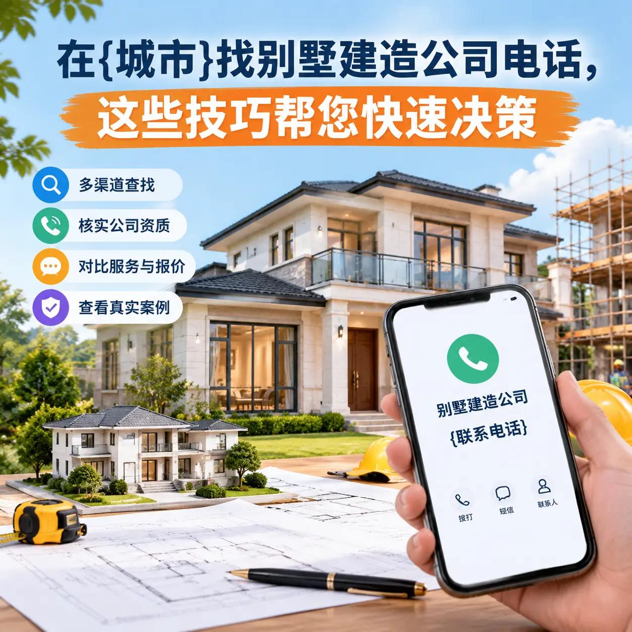 在凯里找别墅建造公司电话，这些技巧帮您快速决策