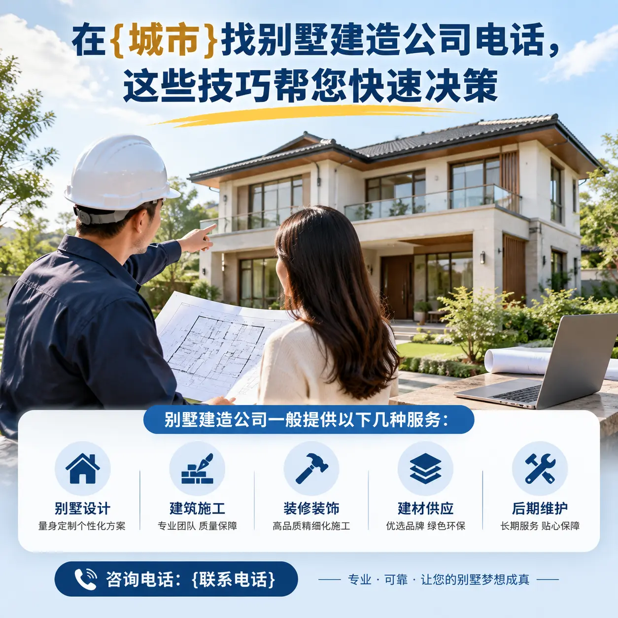在凯里找别墅建造公司电话，这些技巧帮您快速决策