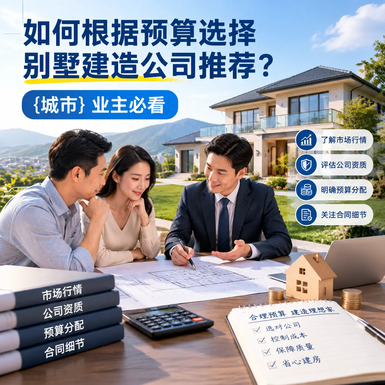 如何根据预算选择别墅建造公司推荐？ 凯里 业主必看