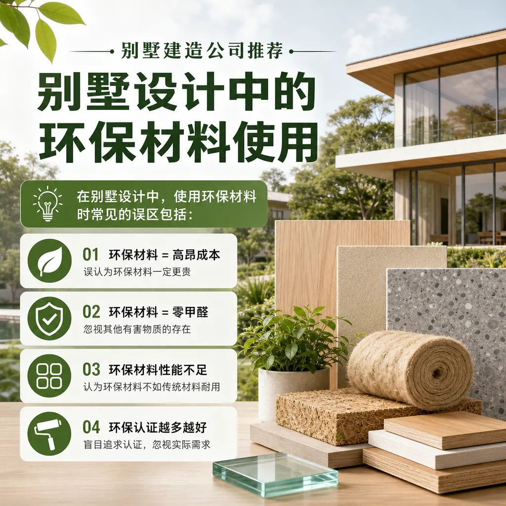 别墅建造公司推荐: 凯里 别墅设计中的环保材料使用