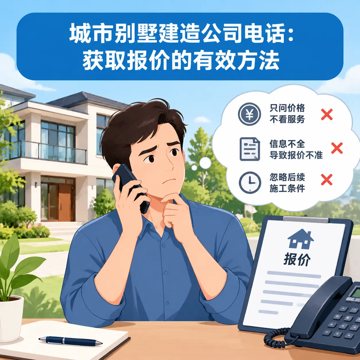 凯里别墅建造公司电话:获取报价的有效方法
