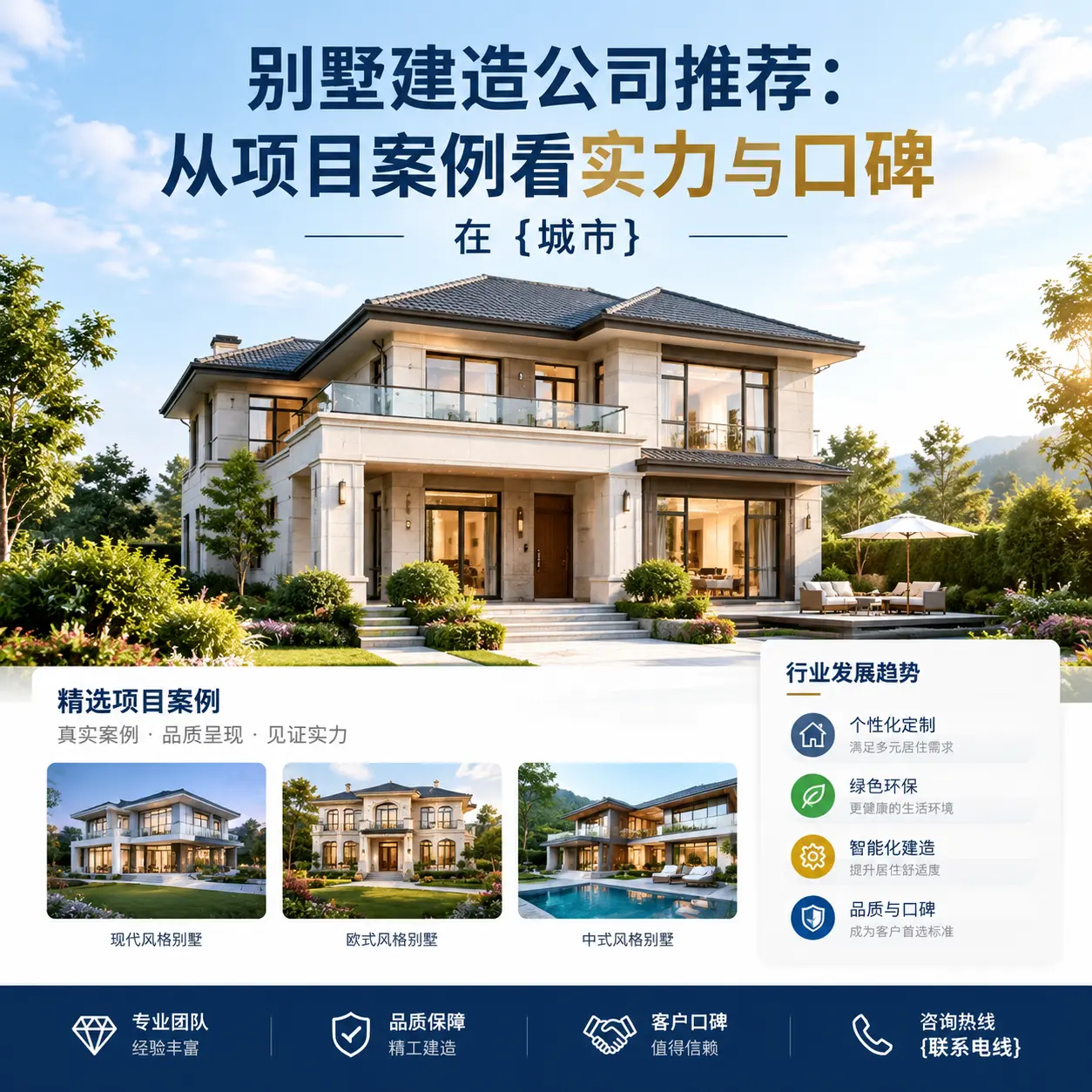 别墅建造公司推荐：从项目案例看实力与口碑在 凯里